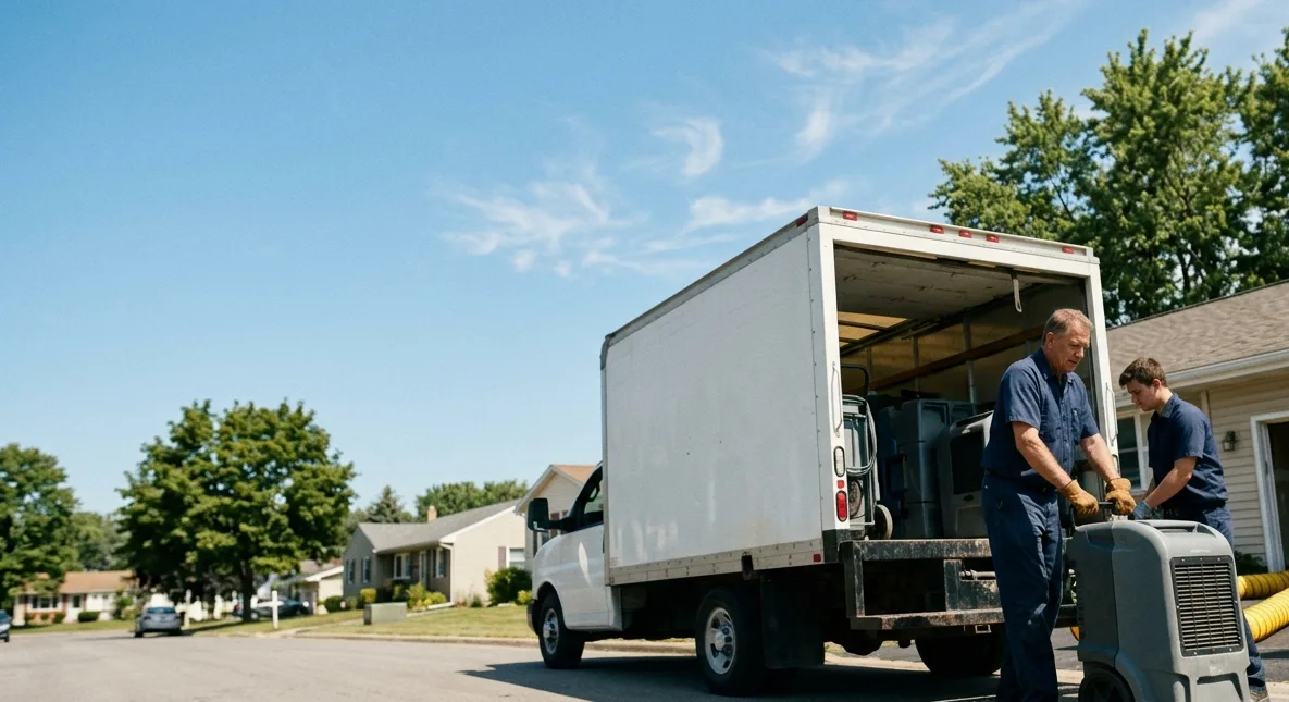 Water Damage Cleanup in Williamsport, OH near me